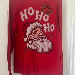Red Santa Claus Sweater